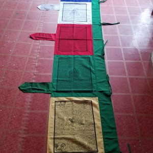 Vertical Pole Prayer Flags